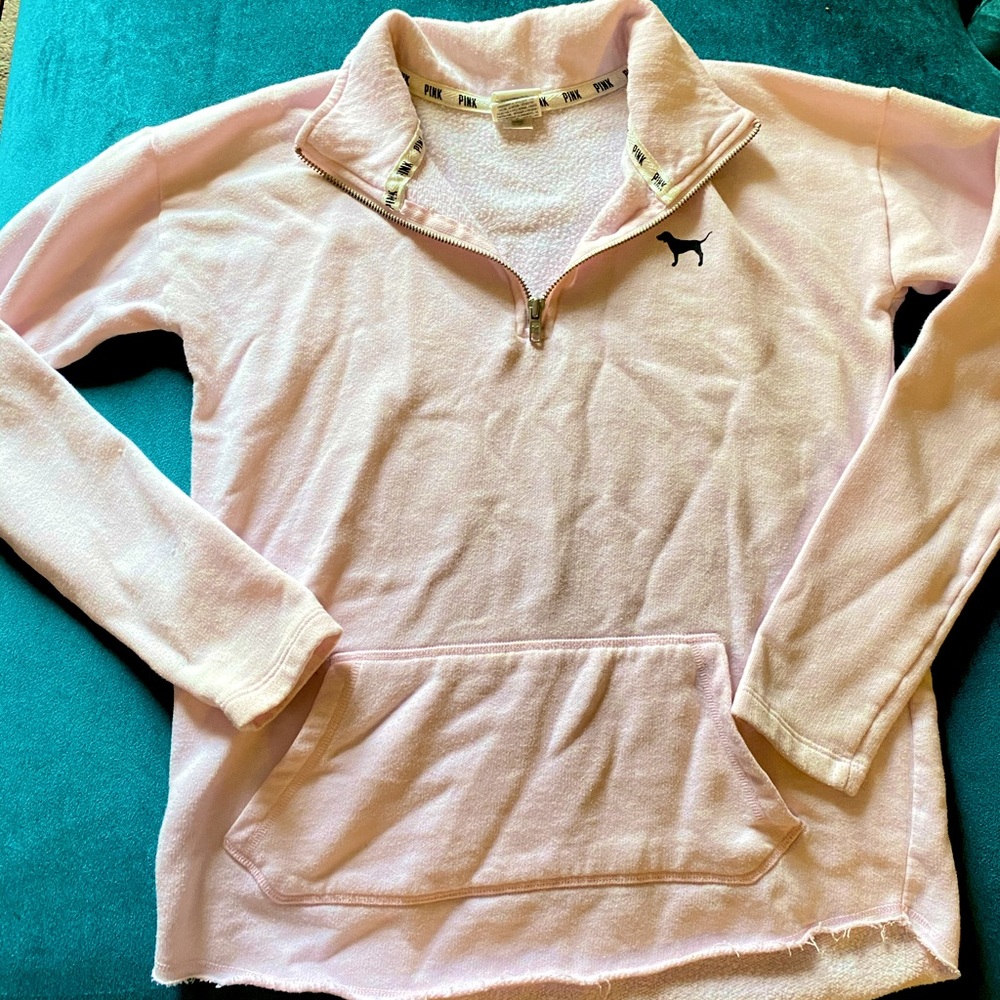 Victoria secret pink halfzip
